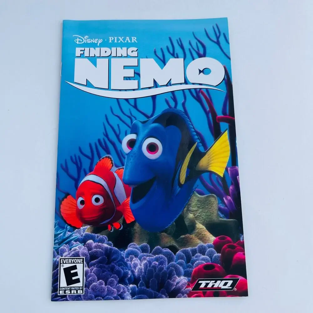 Disney Pixar Finding Nemo Sony PlayStation 2 PS2 2003 Everyone CIB